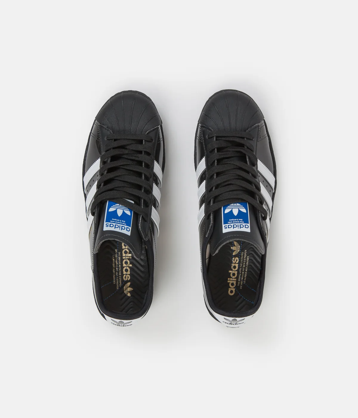 Adidas x Blondey Superstar Shoes - Core Black / FTW White / Core Black - Image 7