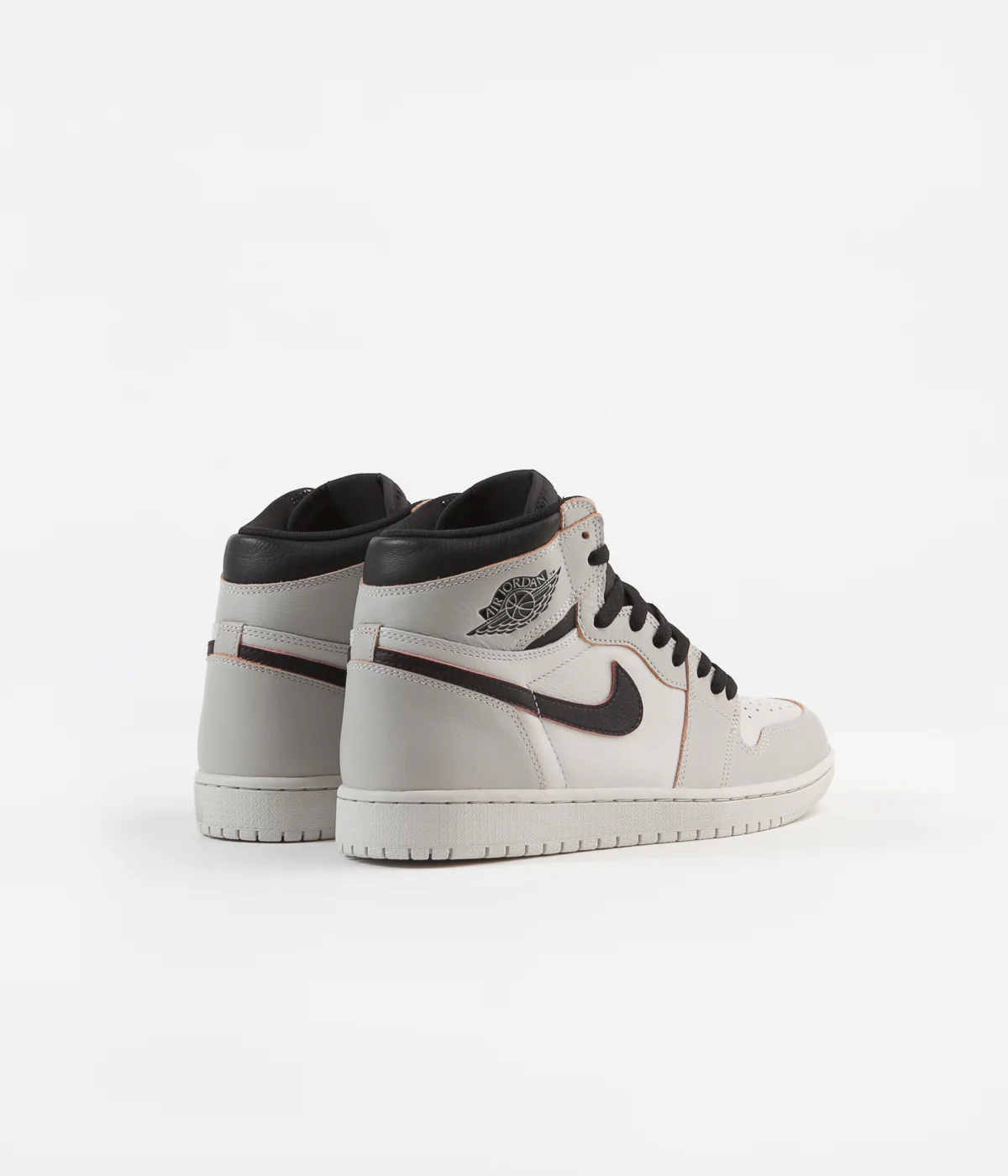 Nike SB Air Jordan 1 OG Defiant Shoes - Light Bone / Black - Crimson Tint - Hyper Pink - Image 4
