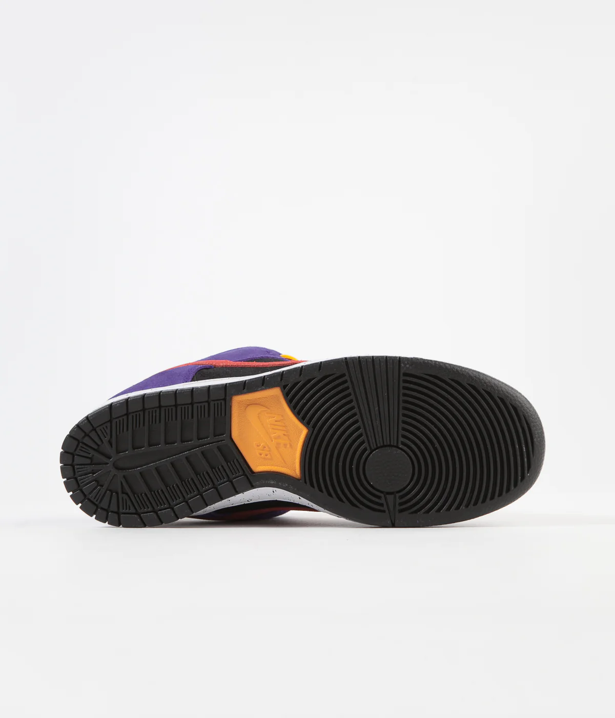 Nike SB Dunk Low Pro 'ACG Terra' Shoes - Black / Sunburst - Varsity Purple - Taxi - Image 6