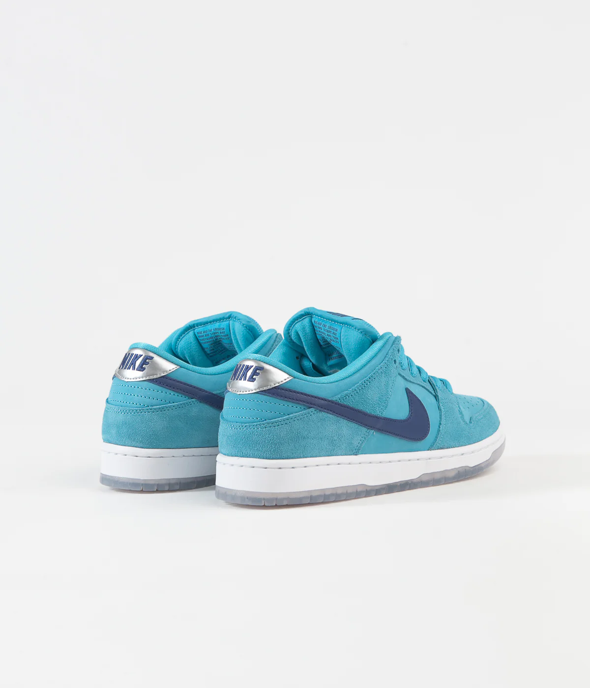 Nike SB Dunk Low Pro 'Blue Fury' Shoes - Blue Fury / Deep Royal - Blue Fury - White - Image 4