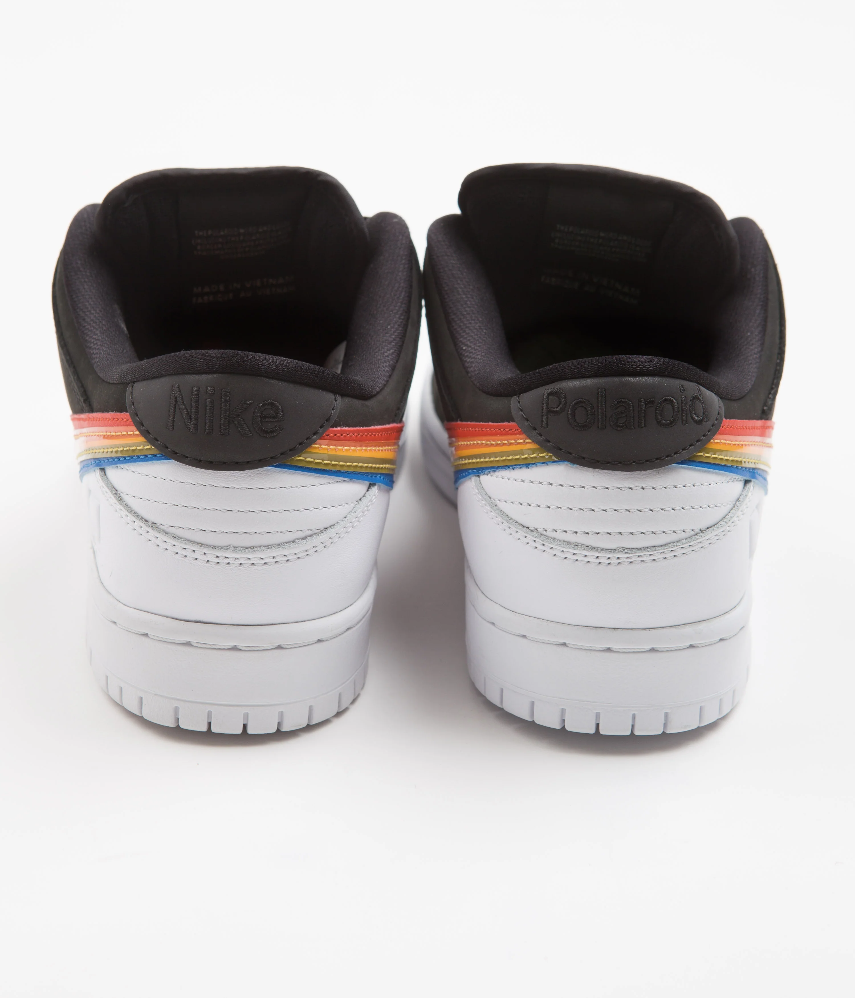 Nike SB Dunk Low Pro 'Polaroid' Shoes - Black / Black - White - Image 5