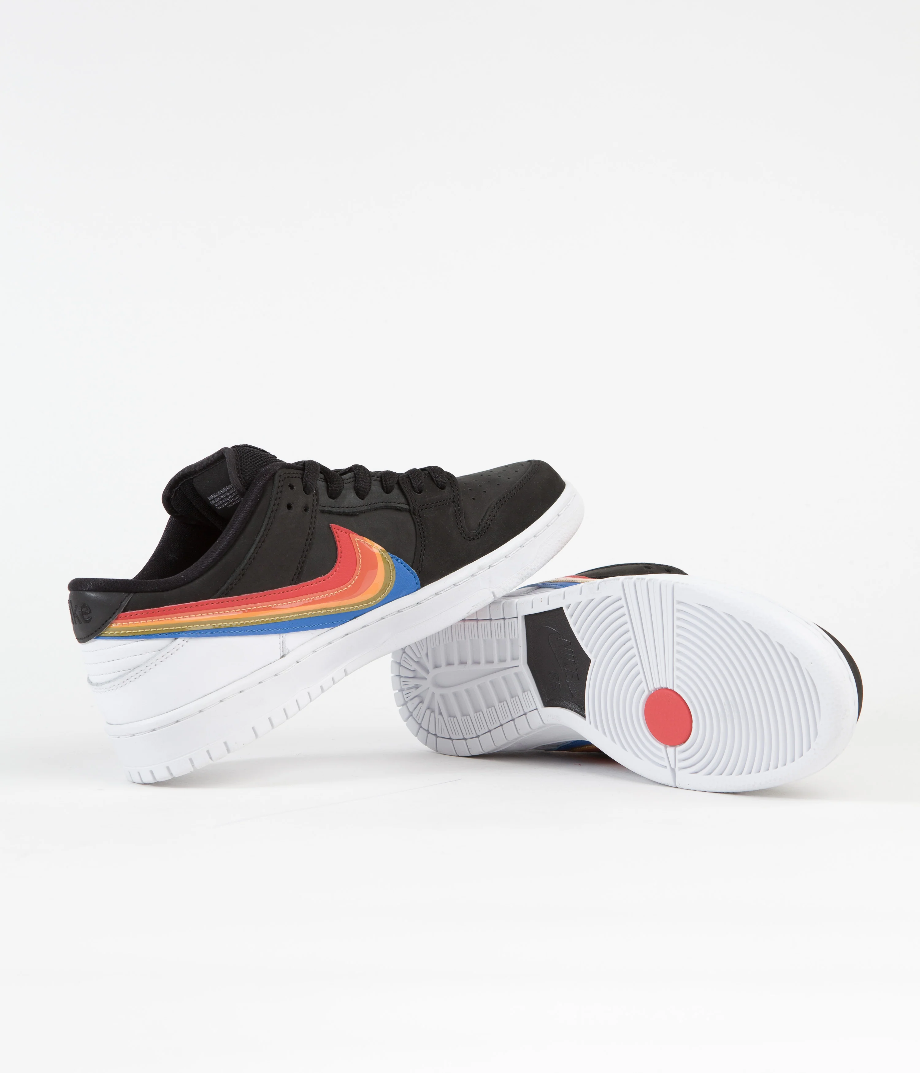 Nike SB Dunk Low Pro 'Polaroid' Shoes - Black / Black - White - Image 6