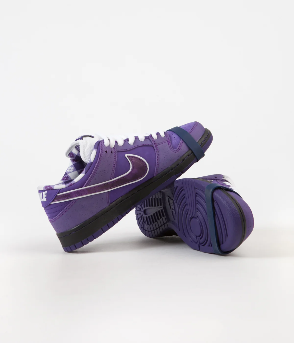 Nike SB x Concepts Dunk Low Pro OG 'Purple Lobster' Shoes - Voltage Purple / Voltage Purple - Image 5