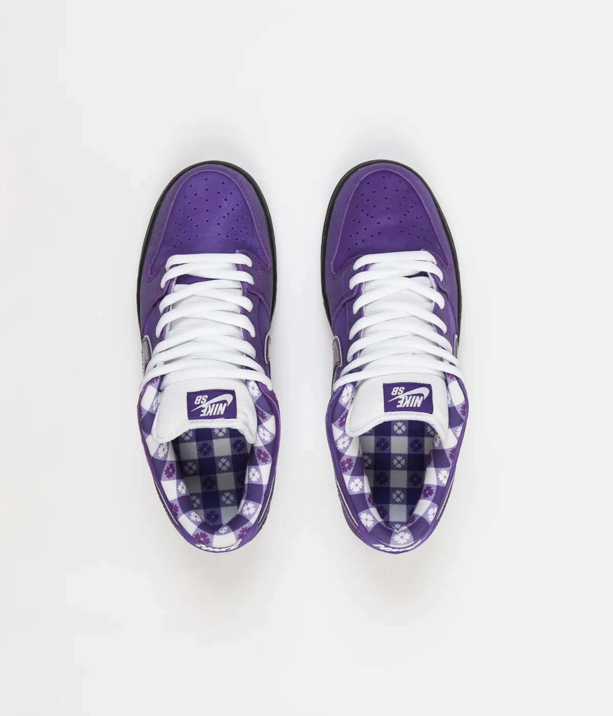 Nike SB x Concepts Dunk Low Pro OG 'Purple Lobster' Shoes - Voltage Purple / Voltage Purple - Image 9