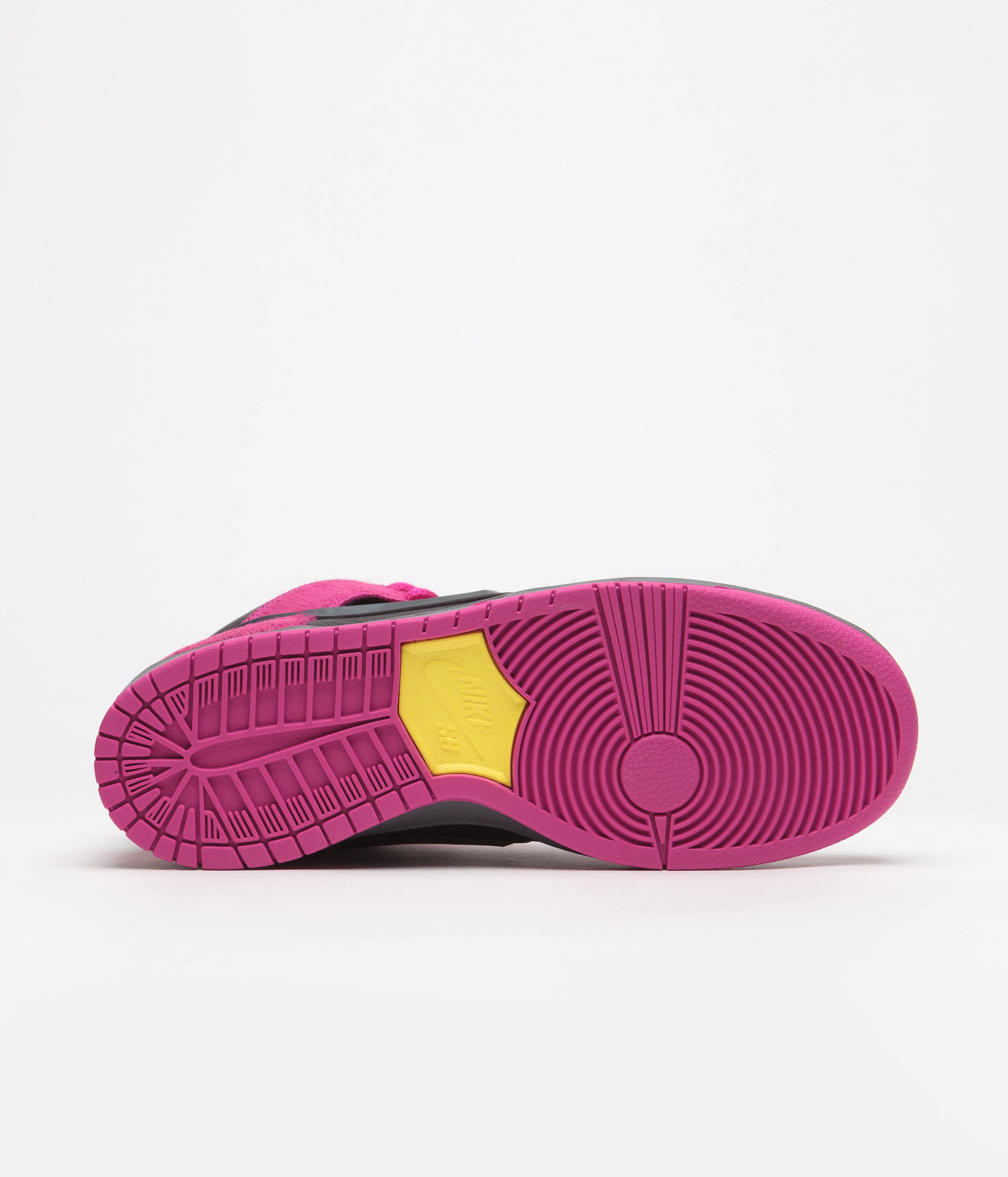 Nike SB x Run The Jewels Dunk High Shoes - Active Pink / Black - Metallic Gold - Image 6